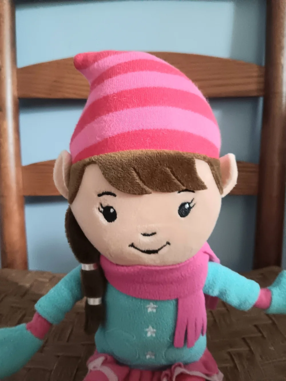 Hallmark Clementine The Elf Plush Winter Holiday Elf Doll Toy 13